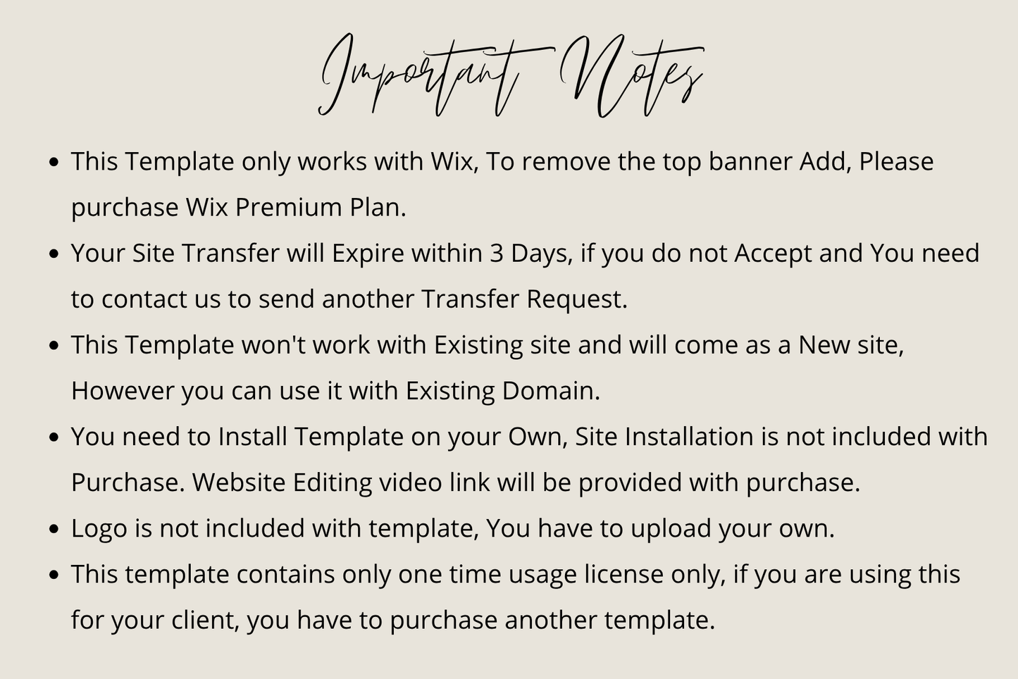 Chantelle Life Coach Wix Website Template