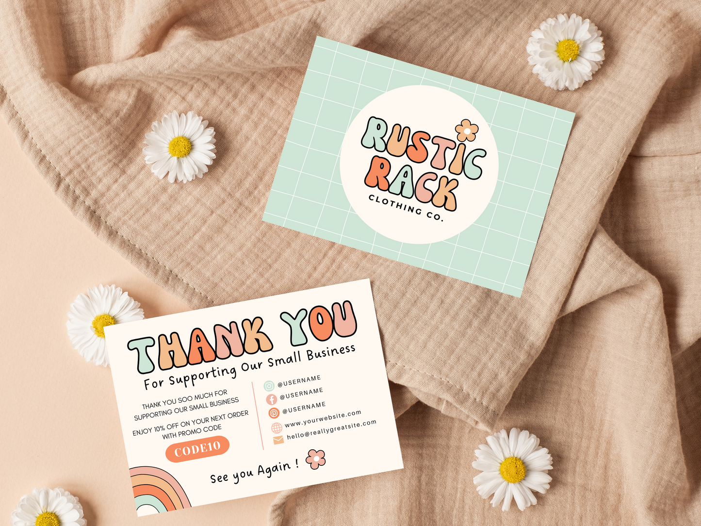 Thank You Card - Advertfox
