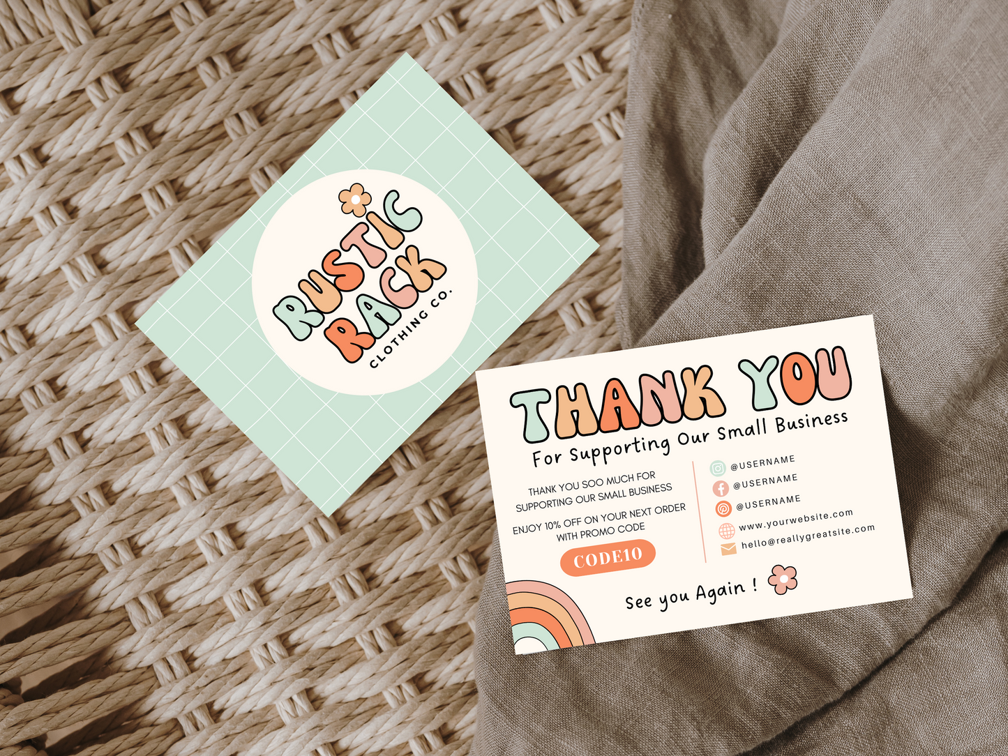 Thank You Card - Advertfox