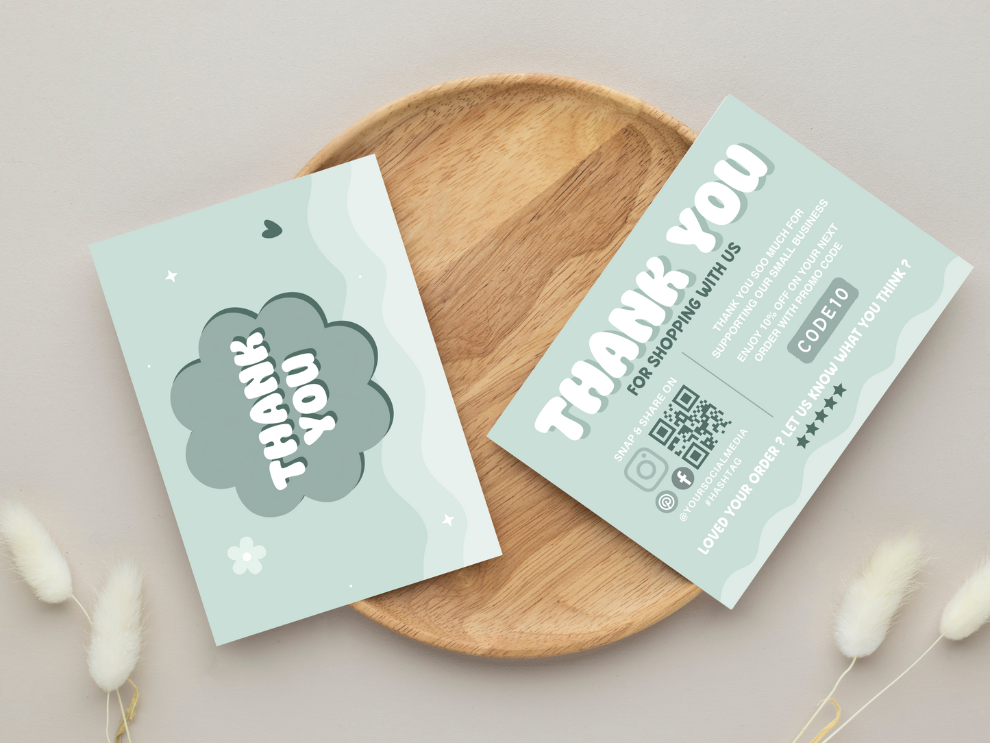 Thank You Card - Advertfox