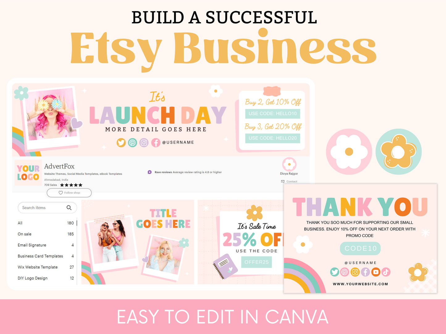 Etsy Shop Kit - Advertfox