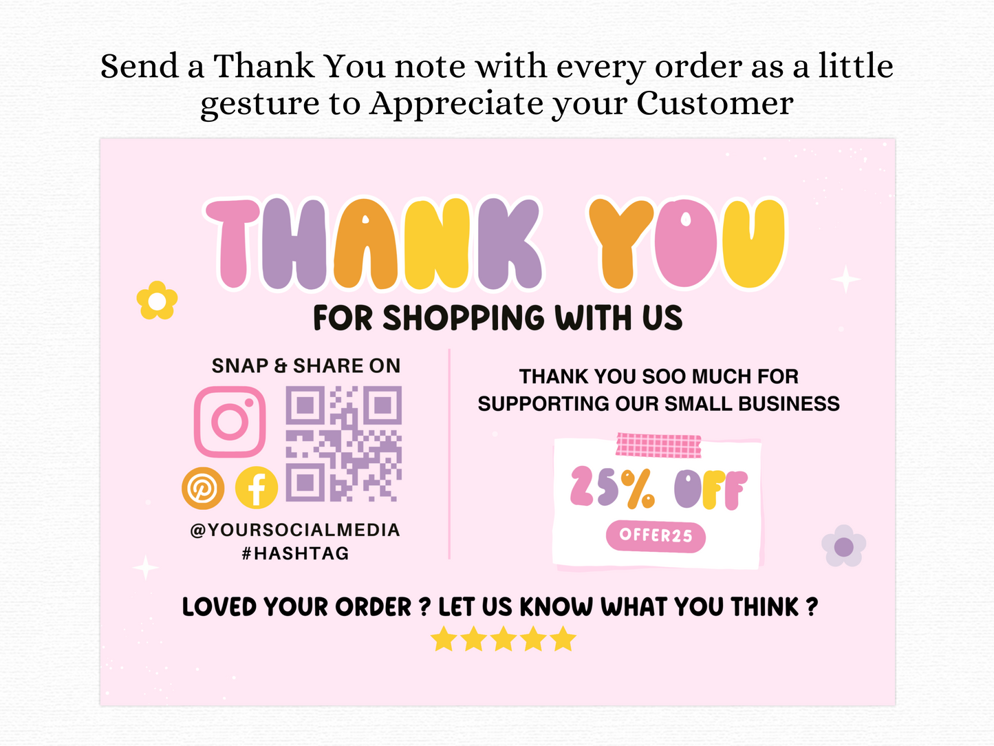 Thank You Card - Advertfox