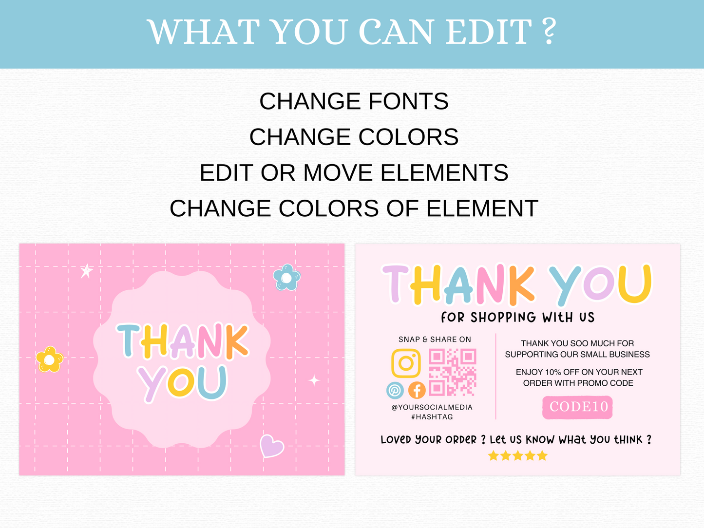 Thank You Card - Advertfox
