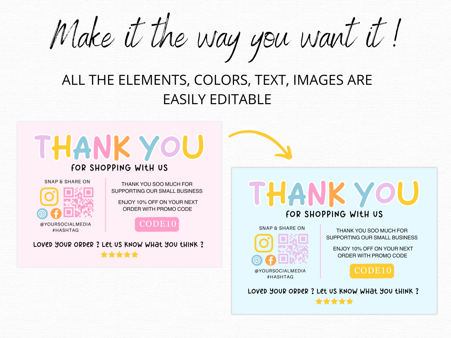 Thank You Card - Advertfox