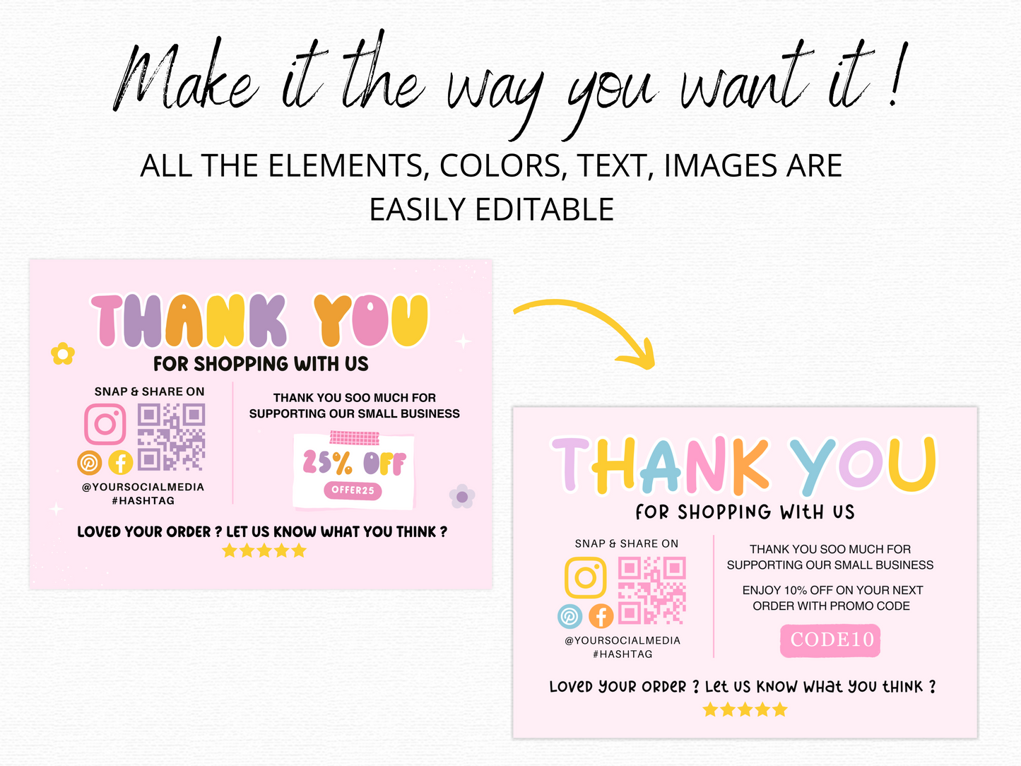 Thank You Card - Advertfox