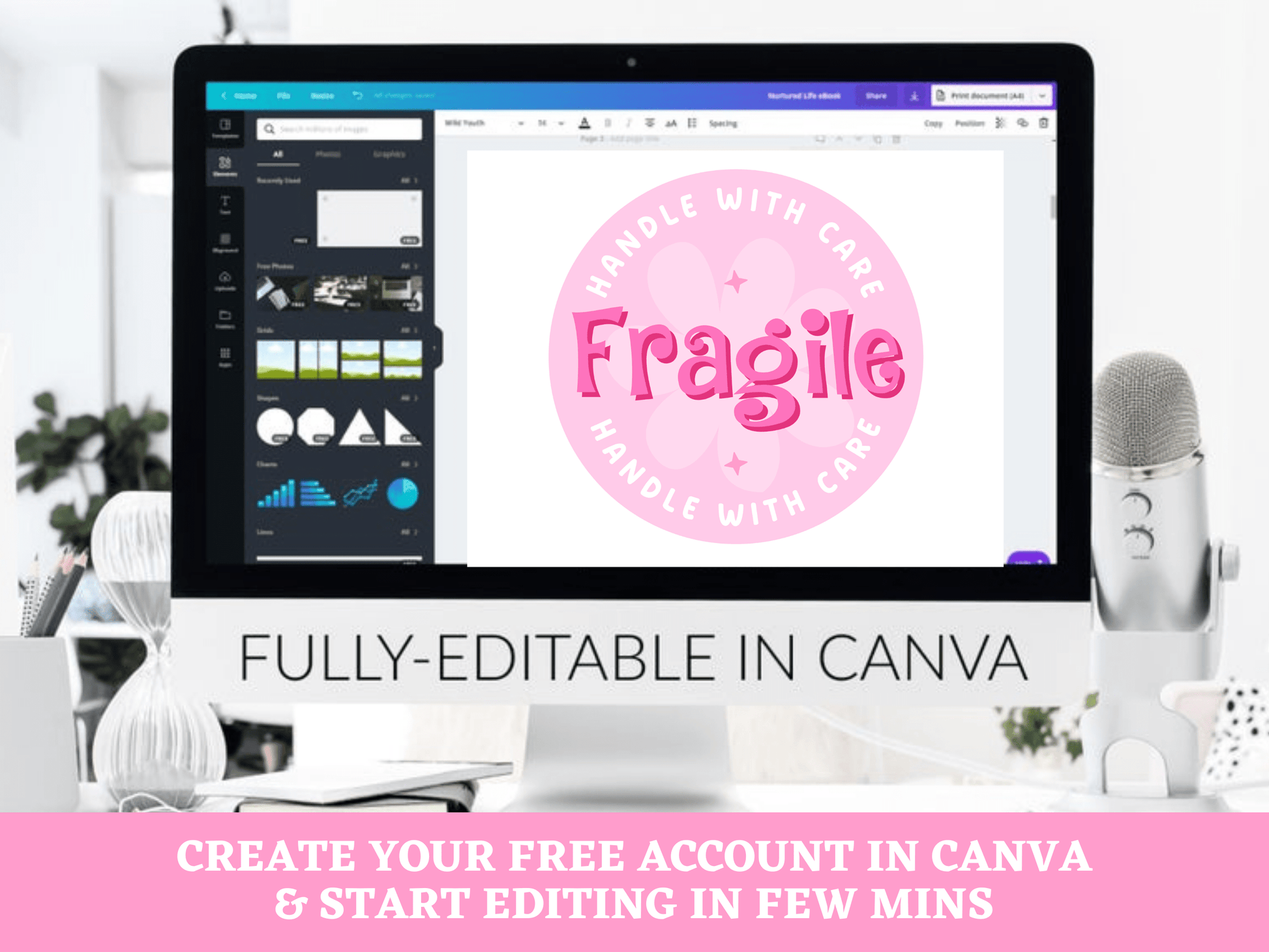 Sugar Bomb Packaging Sticker Template - Advertfox