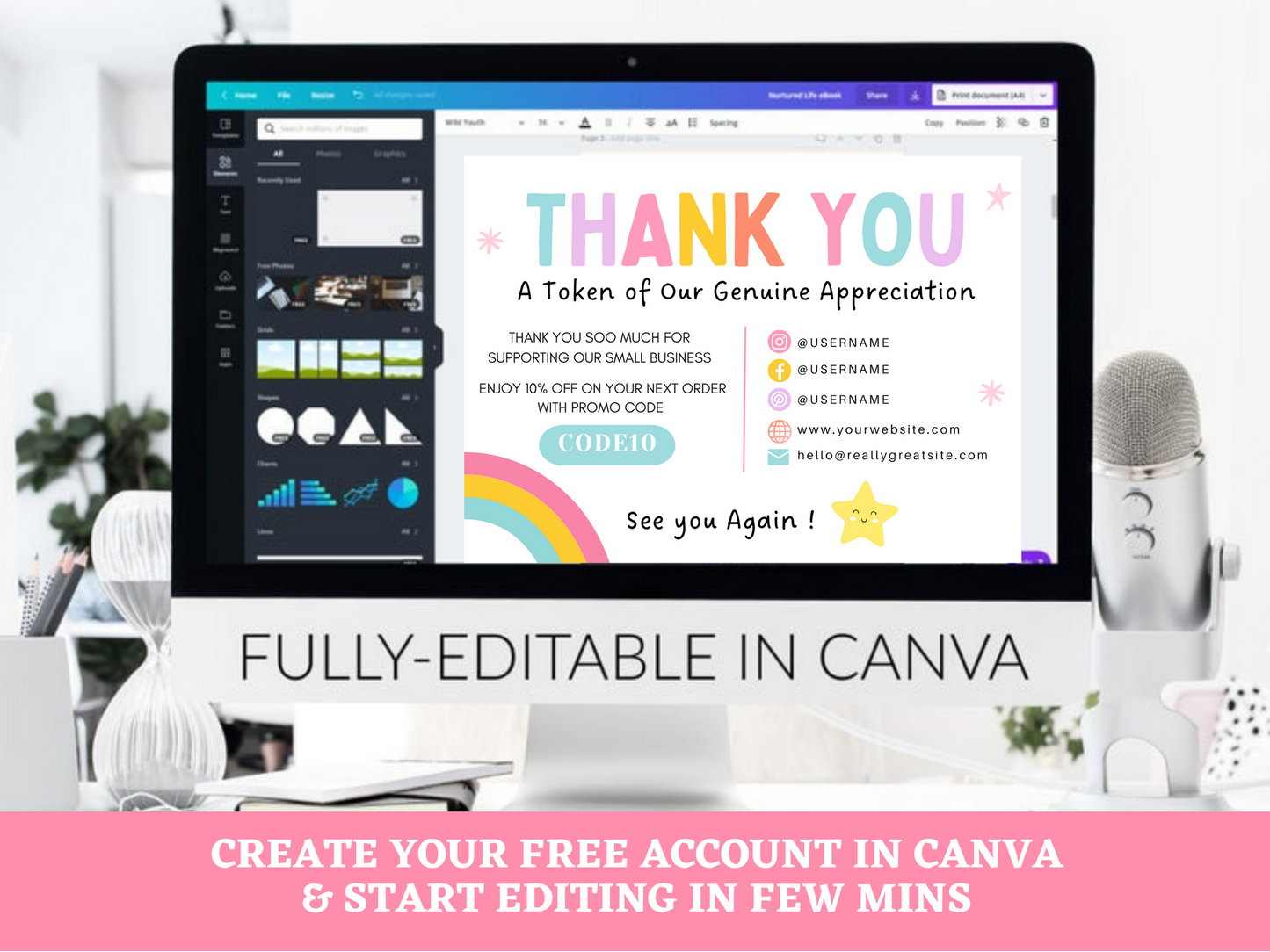 Thank You Card - Advertfox