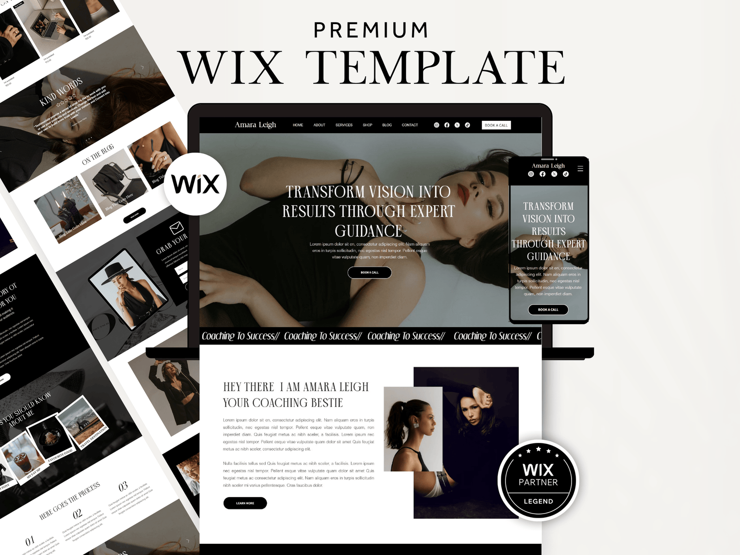 Luxury Wix Website Template