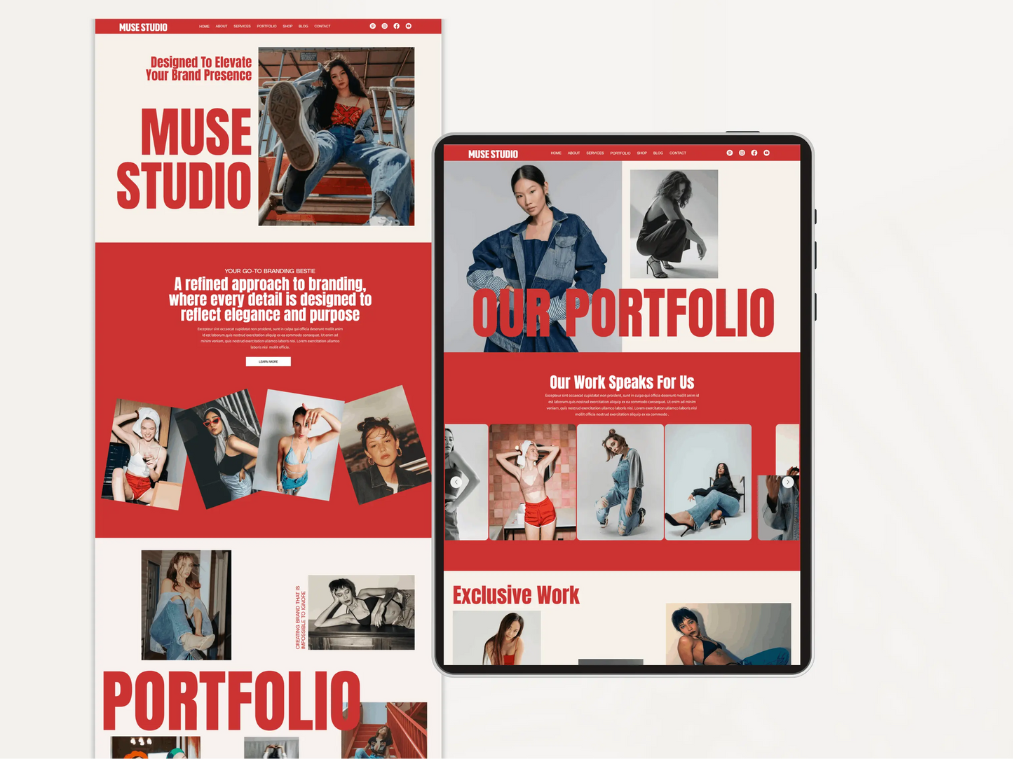 Wix Studio Website Template for Coaches, Creatives - Advertfox