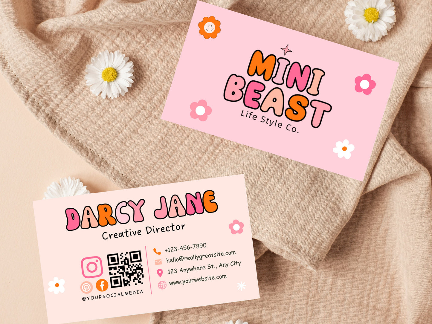 Business Card Template - Advertfox