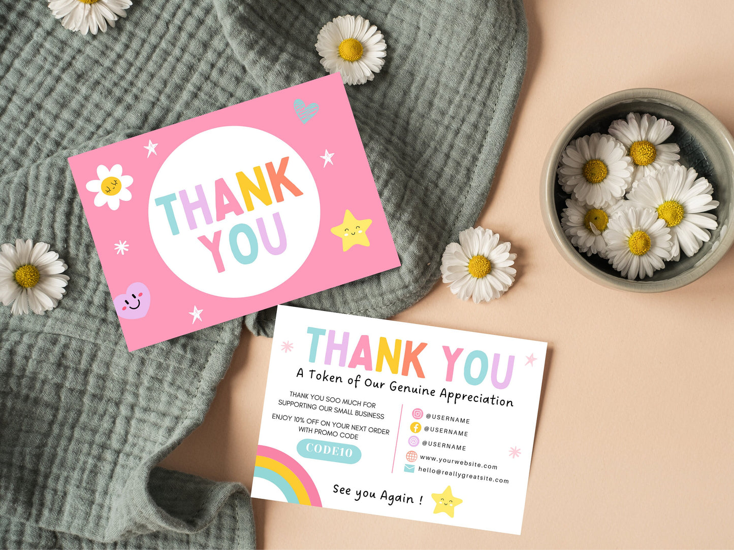 Thank You Card - Advertfox
