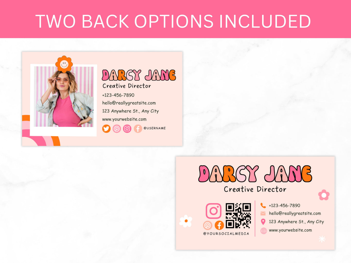 Business Card Template - Advertfox