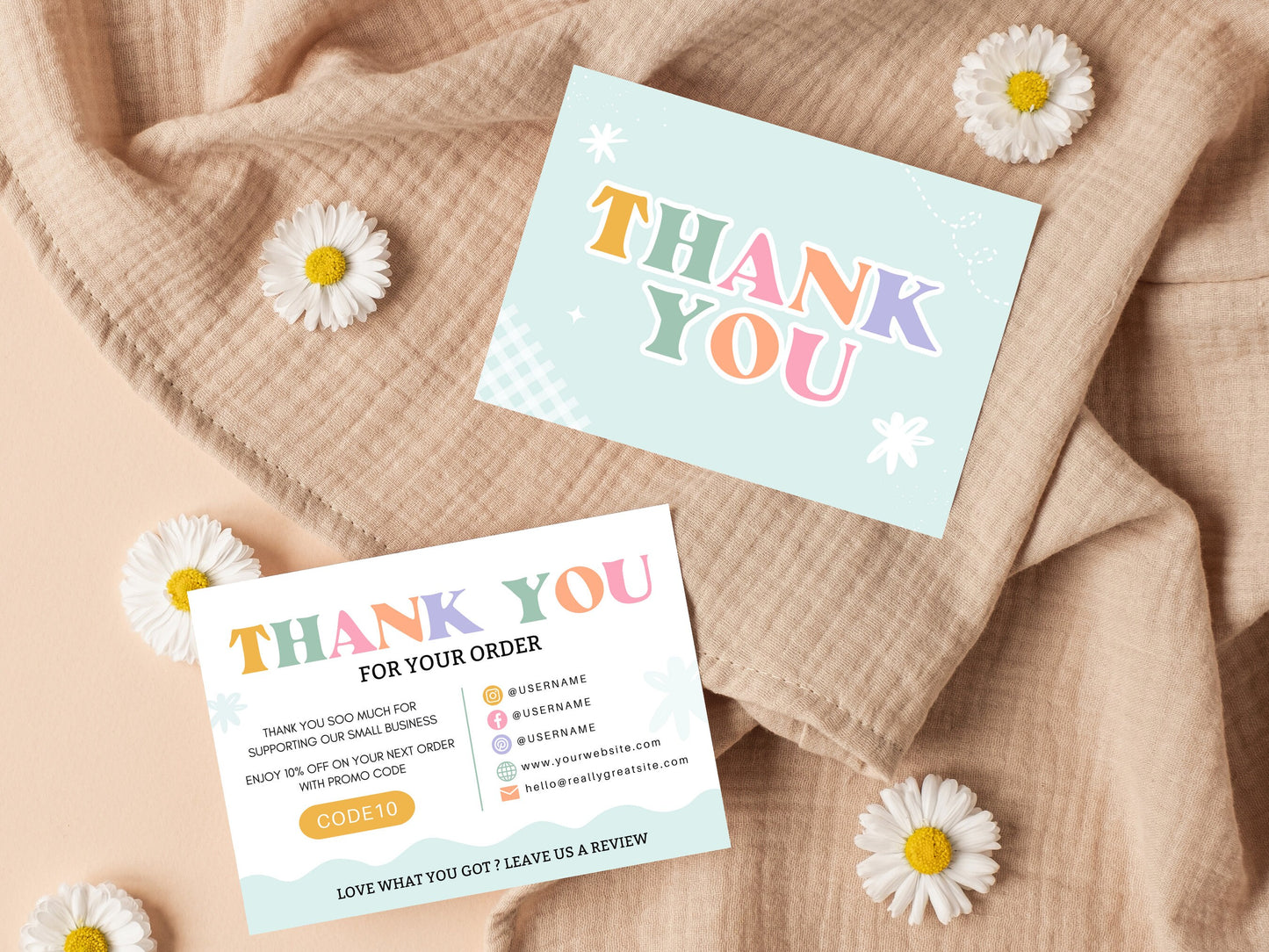Thank You Card - Advertfox