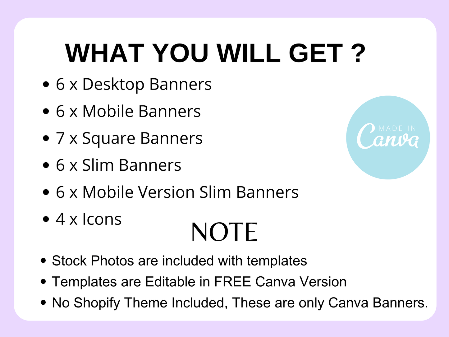 Wobble Fusion Shopify Store Banners