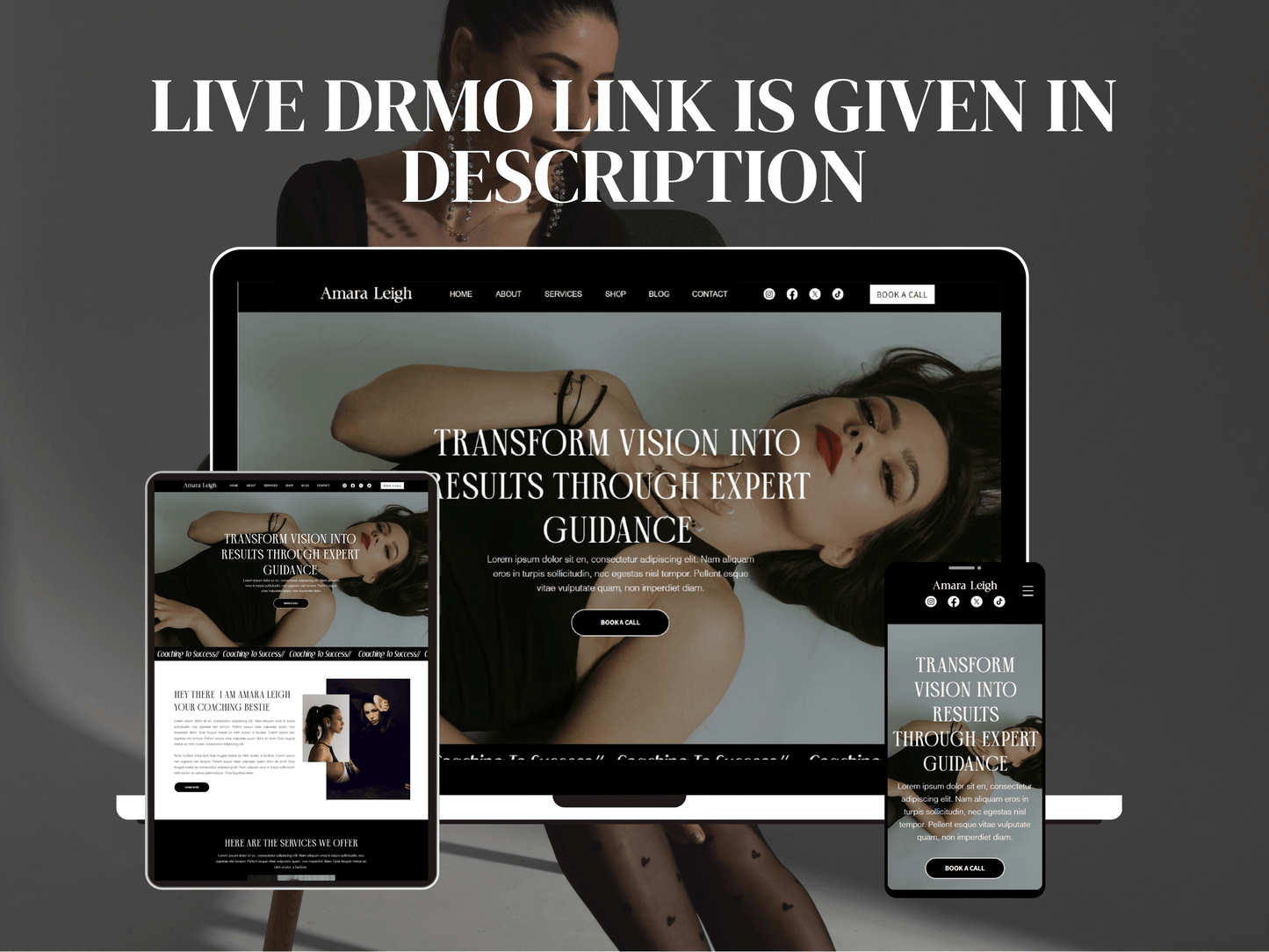 Luxury Wix Website Template