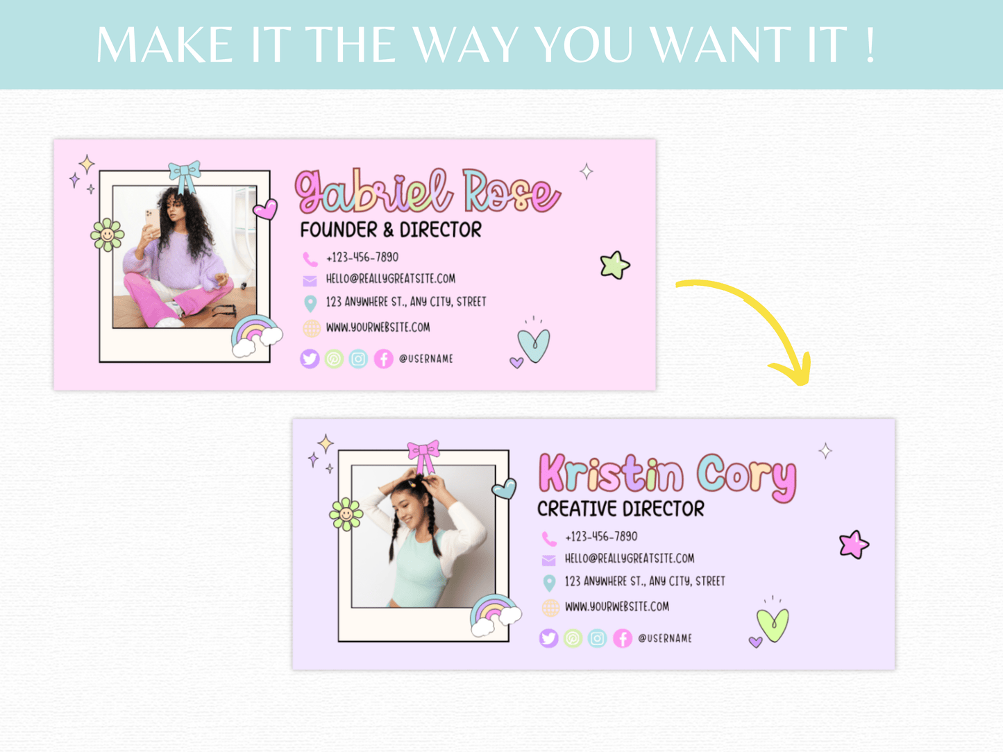 Wobble Fusion Email Signature - Advertfox