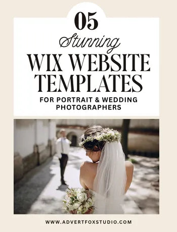 5 Stunning Wix Website Templates for Portrait & Wedding Photographers