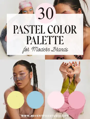 30 Pastel Color Palette Ideas for Modern Brands