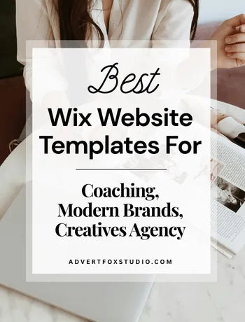 Best Wix Website Templates for Coaching, Modern Brands, Creatives Agency
