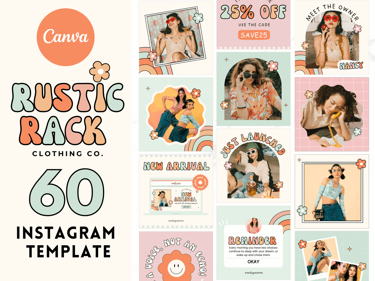 Instagram Template Bundle - Advertfox