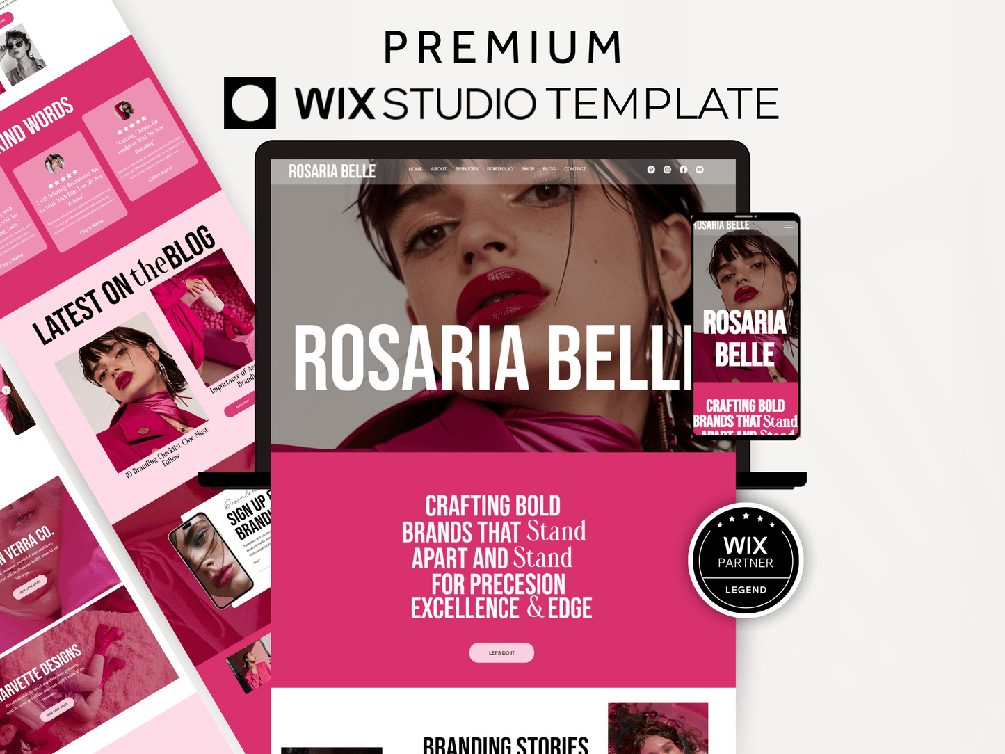 Luxury Wix Studio Website Template