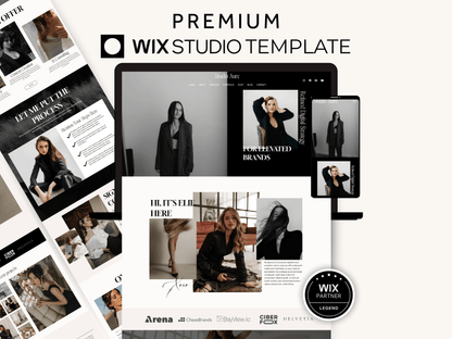 Elegant Wix Studio Website Template
