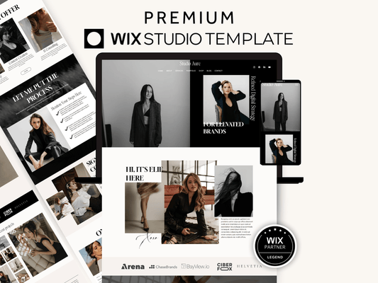 Elegant Wix Studio Website Template