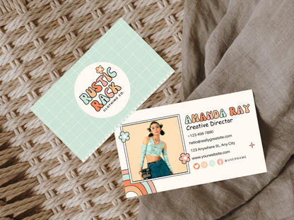 Business Card Template - Advertfox