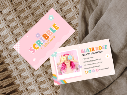 Business Card Template - Advertfox