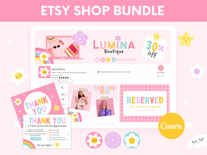 Etsy seller banner kit