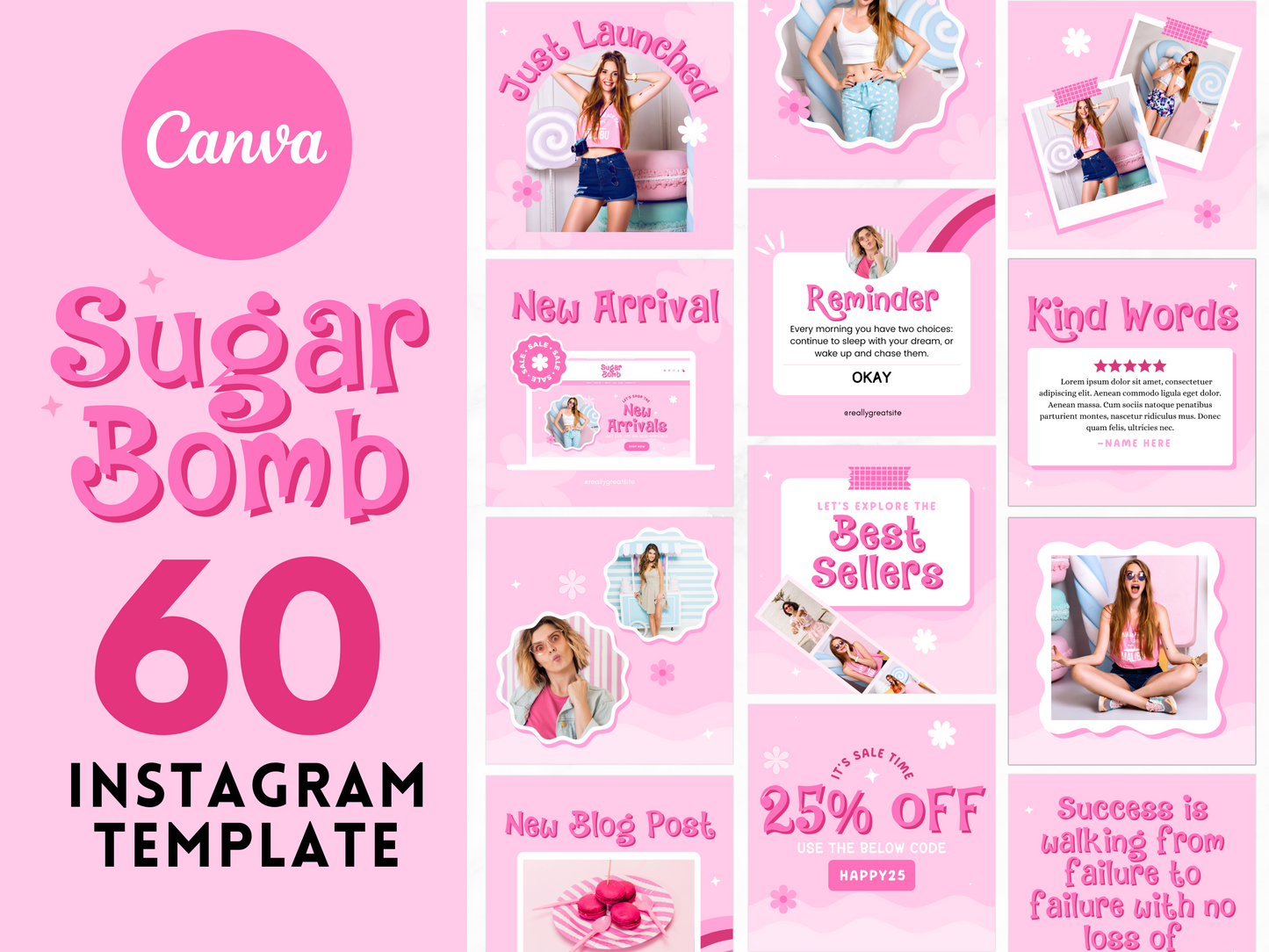 Instagram Template Bundle - Advertfox