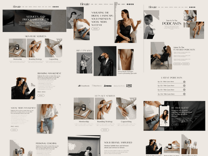 Wix Website Template - Advertfox