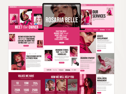 Luxury Wix Studio Website Template