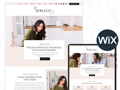 Wix Website Template - Advertfox