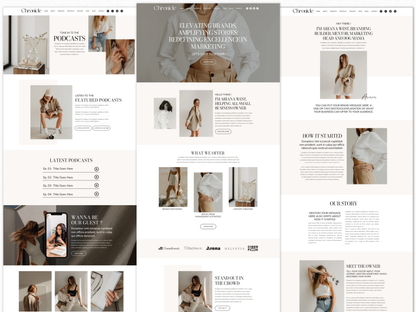 Wix Website Template - Advertfox