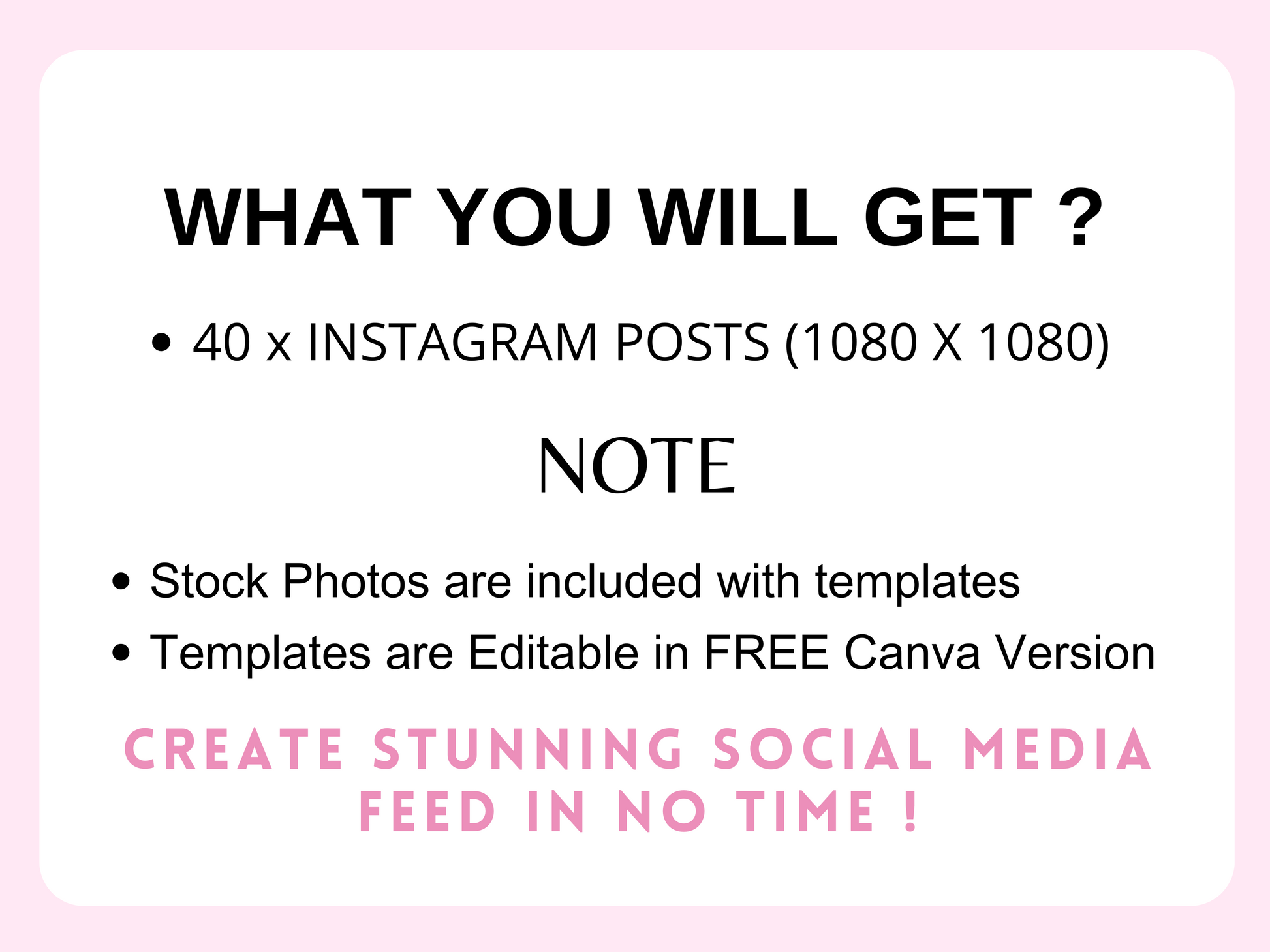 Instagram Post Template - Advertfox