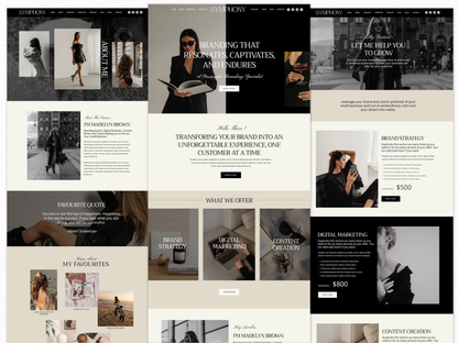 Wix Website Template - Advertfox