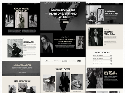 Wix Website Template - Advertfox