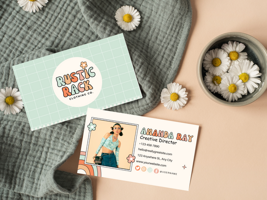 Business Card Template - Advertfox