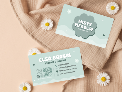 Business Card Template - Advertfox