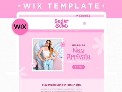 Wix Website Template - Advertfox