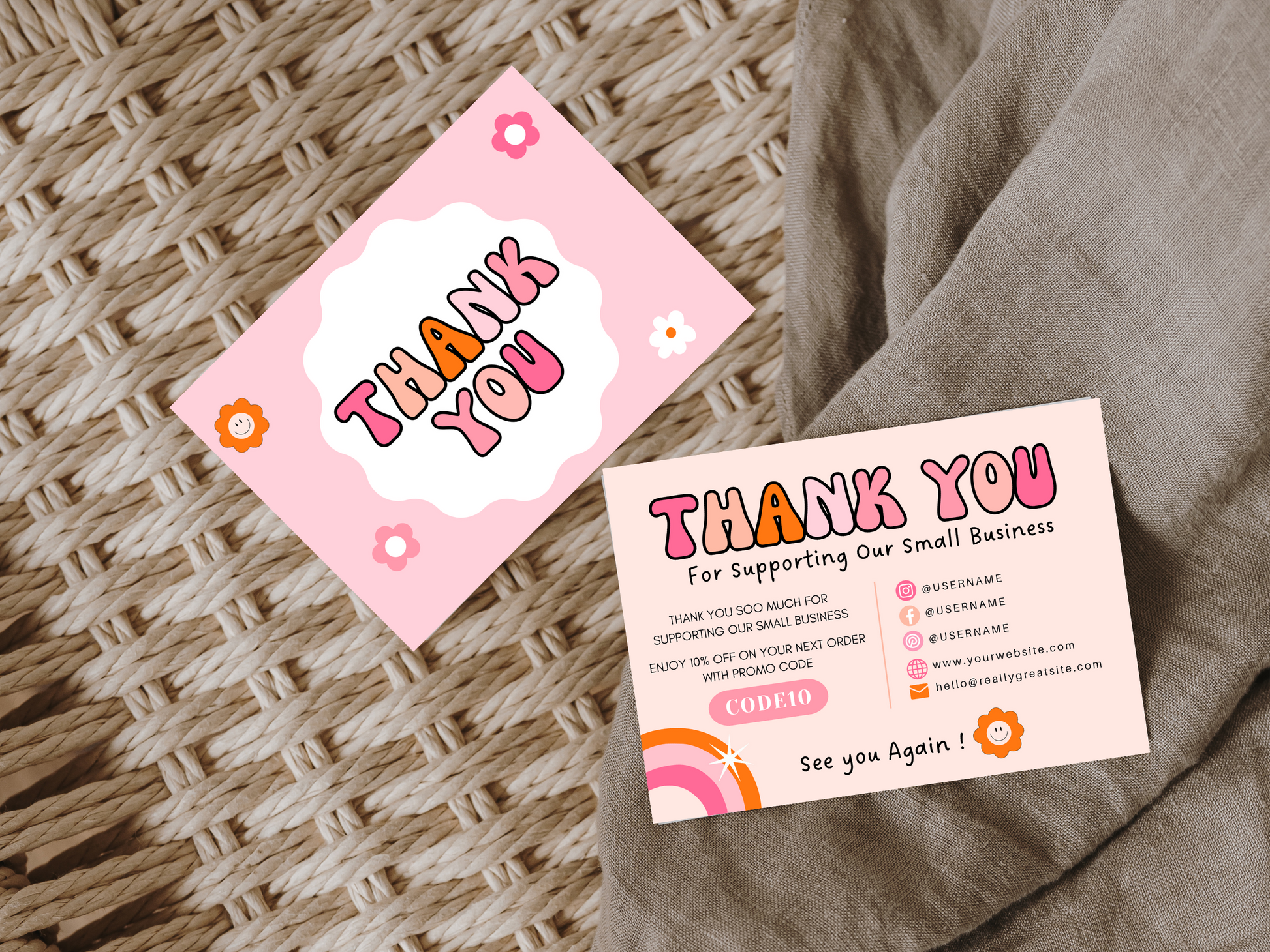 Thank You Card - Advertfox