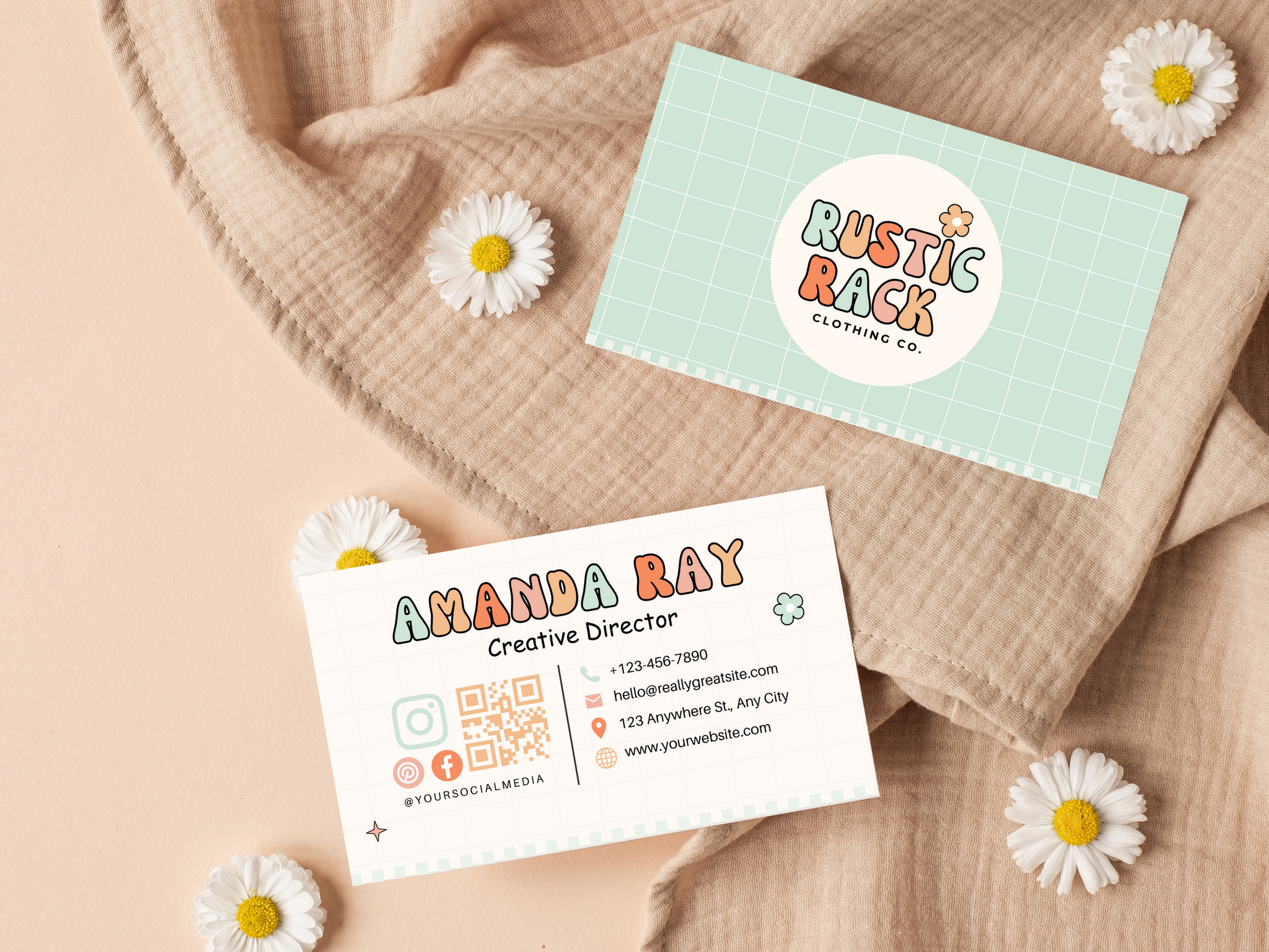 Business Card Template - Advertfox