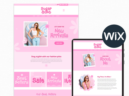 Wix Website Template - Advertfox