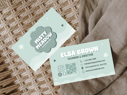 Business Card Template - Advertfox