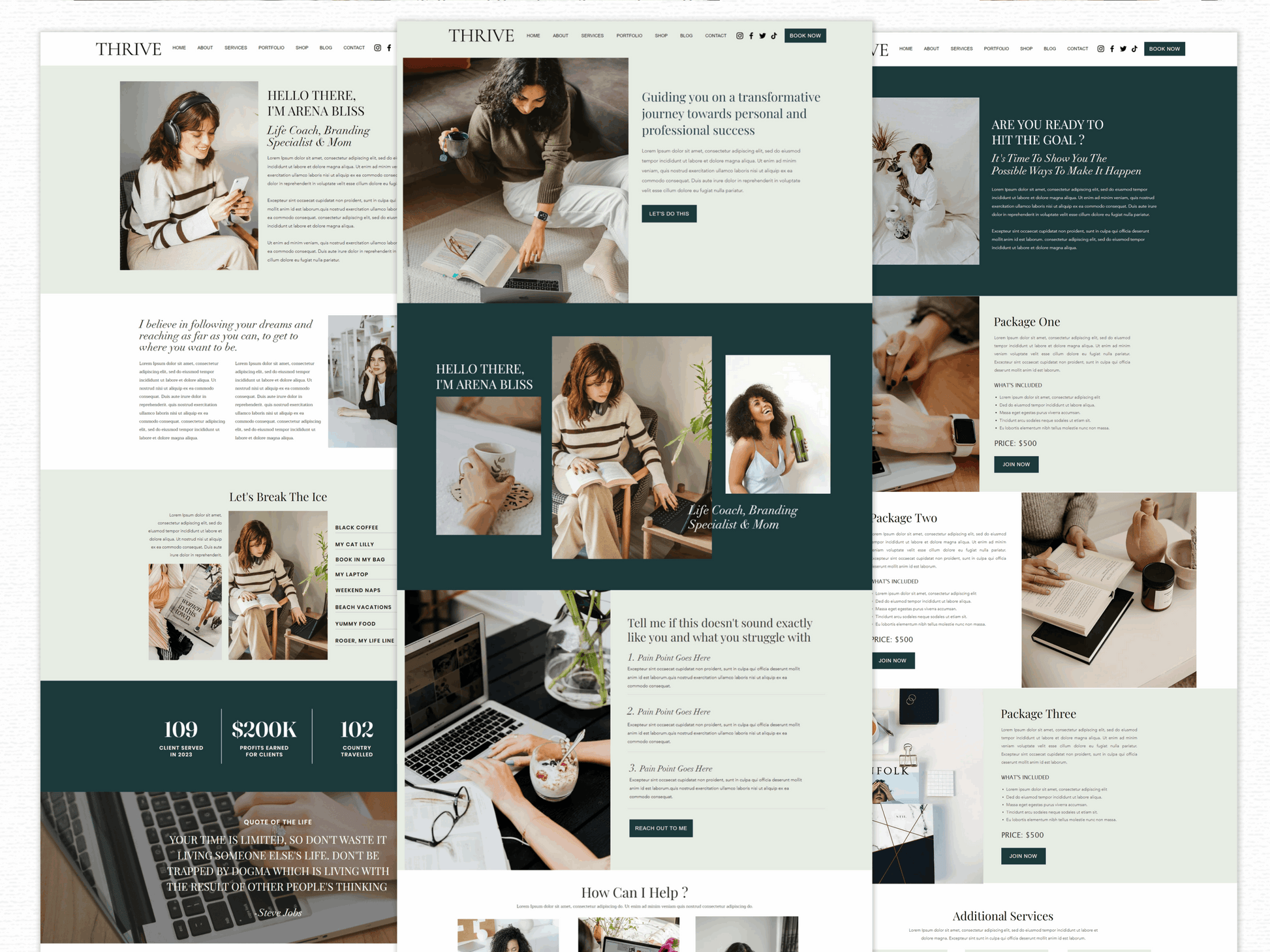 Wix Website Template - Advertfox