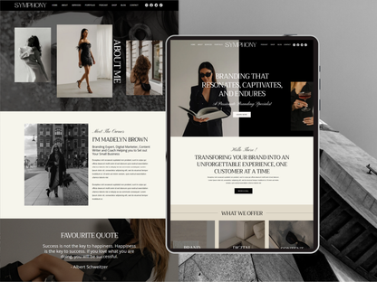 Wix Website Template - Advertfox