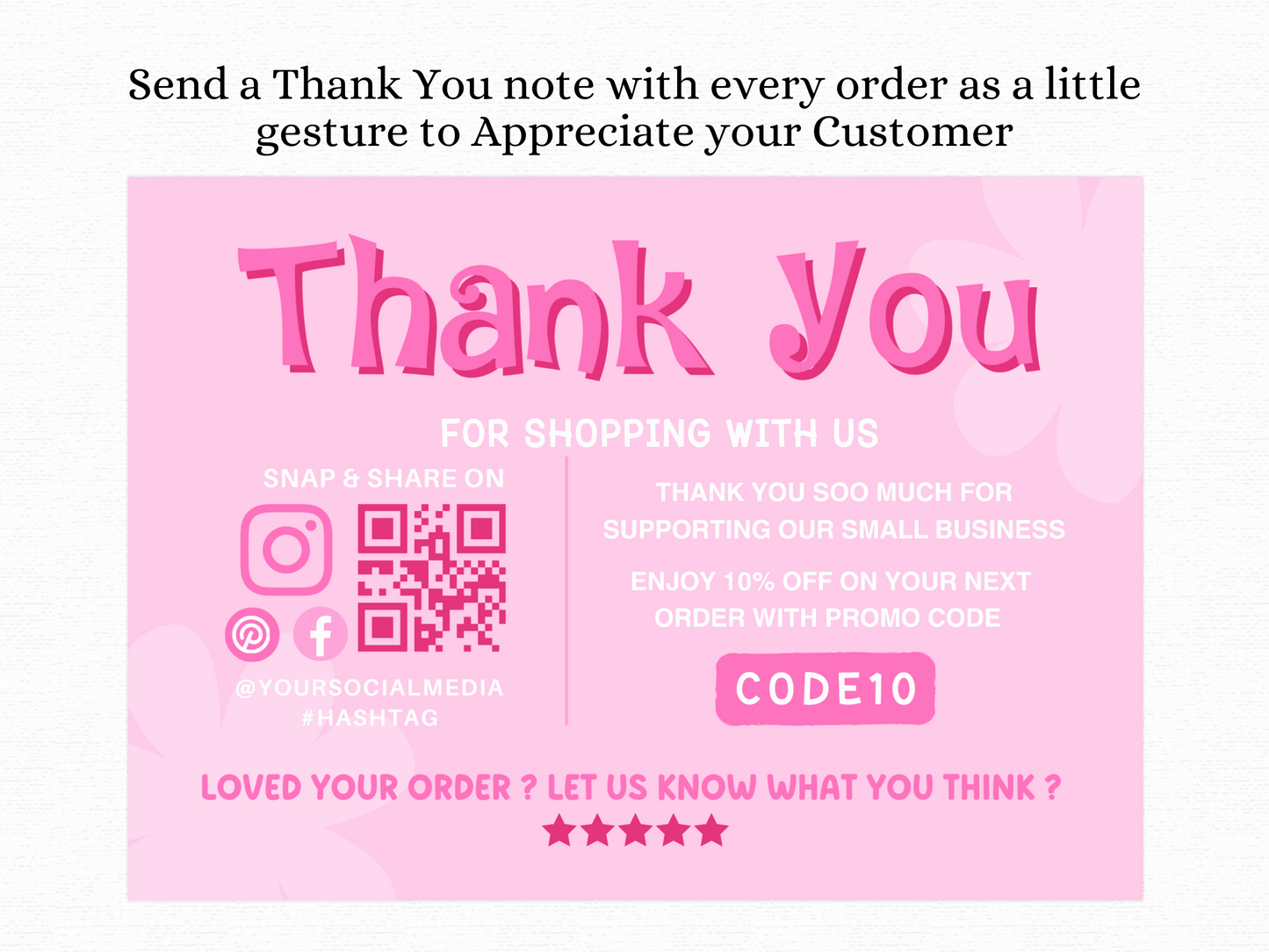 Thank You Card - Advertfox