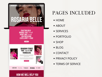 Luxury Wix Studio Website Template