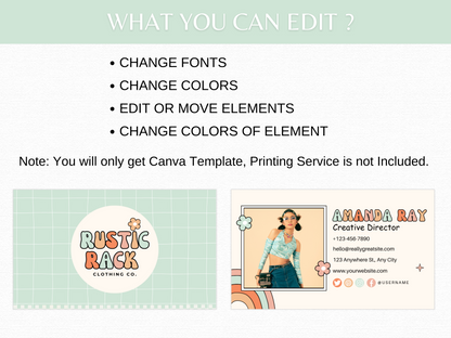 Business Card Template - Advertfox